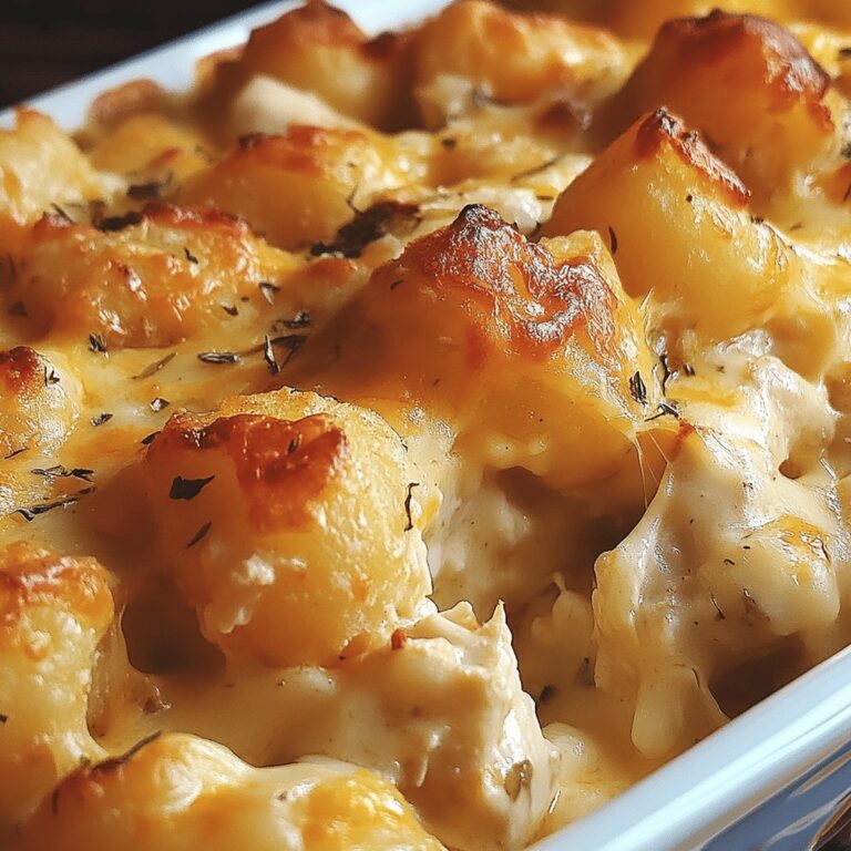 Cracked Out Chicken Tater Tot Casserole Recipe