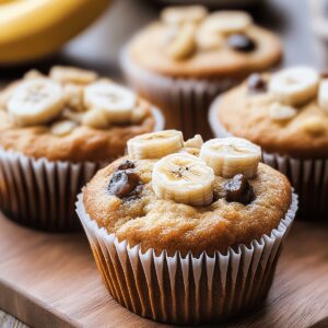 Healthy Banana Protein Muffins Recipe