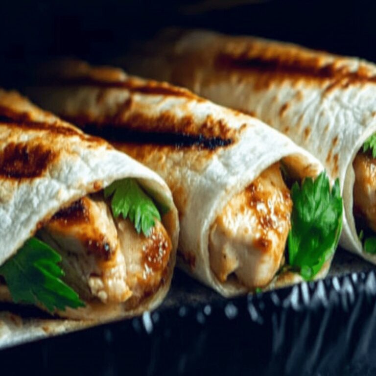 Mouthwatering Grilled Chicken Ranch Wraps Recipe