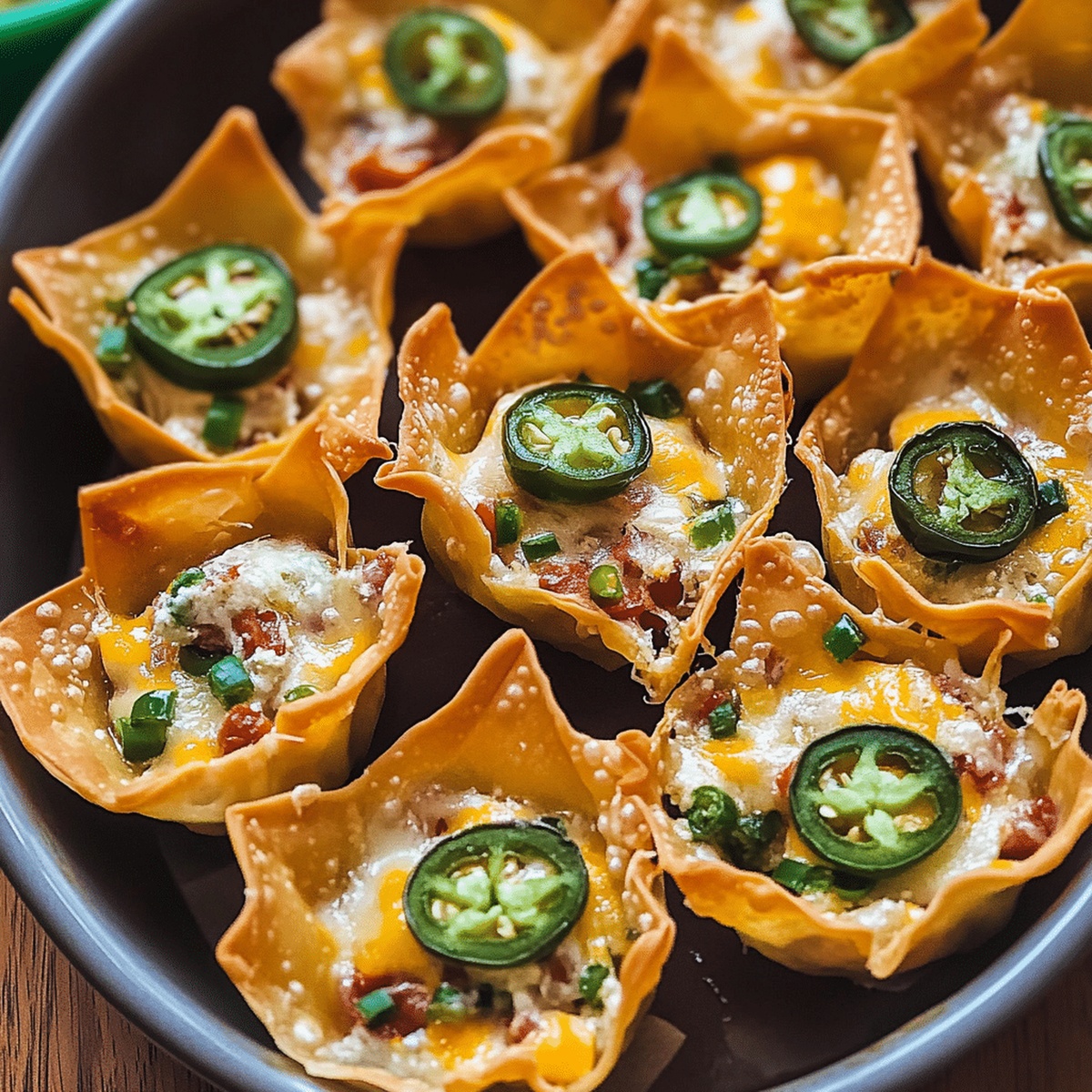 Jalapeno Popper Wontons Recipe