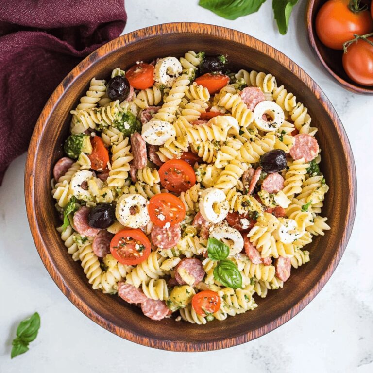 Vibrant Antipasto Pasta Salad Recipe