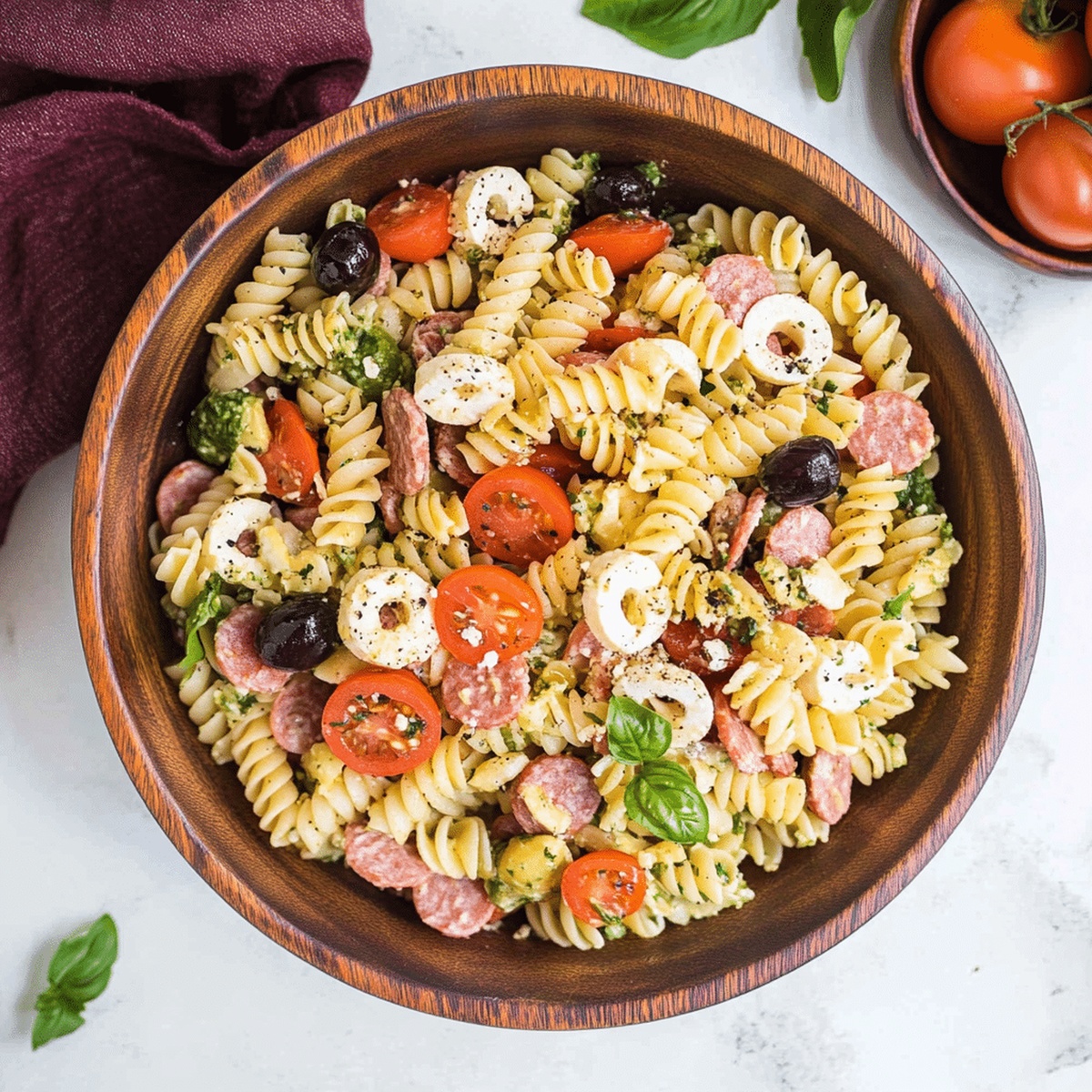 Vibrant Antipasto Pasta Salad Recipe