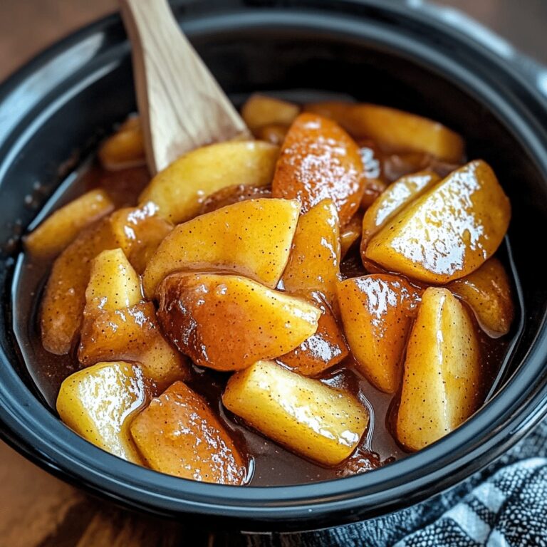 Easy Slow Cooker Cracker Barrel Fried Apples Recipe