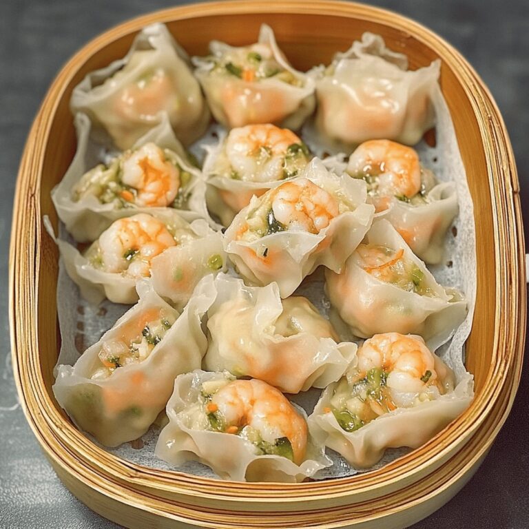 Shrimp And Vegetable Dumplings Recipe