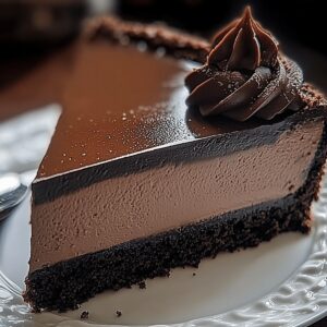 Brownie Crust Chocolate Cheesecake Recipe