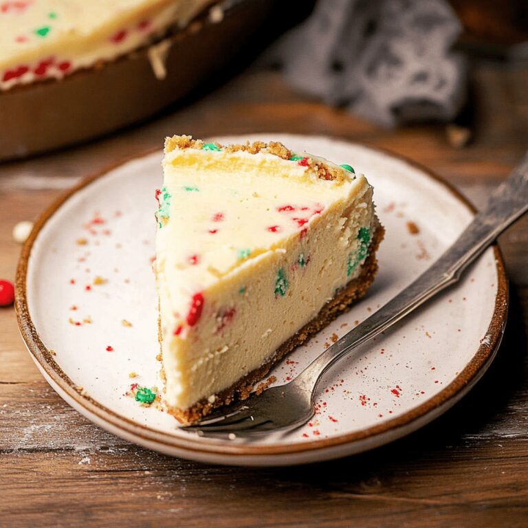 Sugar Cookie Cheesecake Recipe