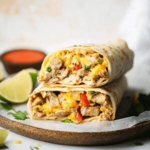 Hearty High-Protein Breakfast Burritos Recipe