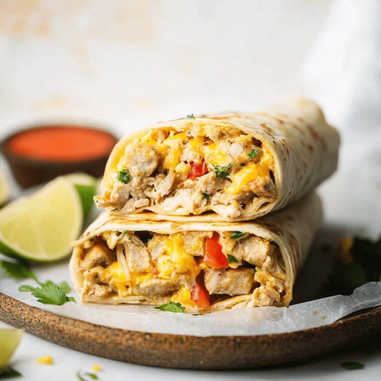Hearty High-Protein Breakfast Burritos Recipe