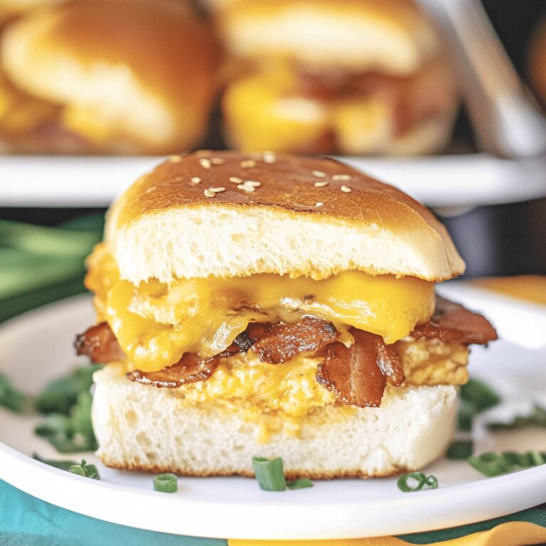 Crack Breakfast Sliders Recipe