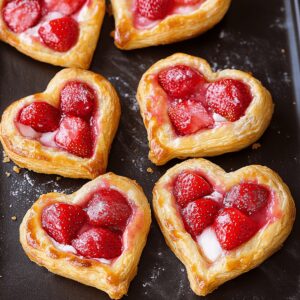 Heavenly Strawberry Cream Cheese Breakfast Pastries Recipe