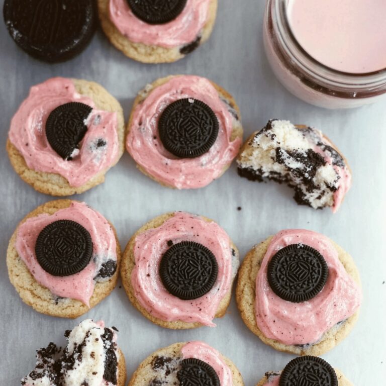 Oreo Cheesecake Cookies Recipe
