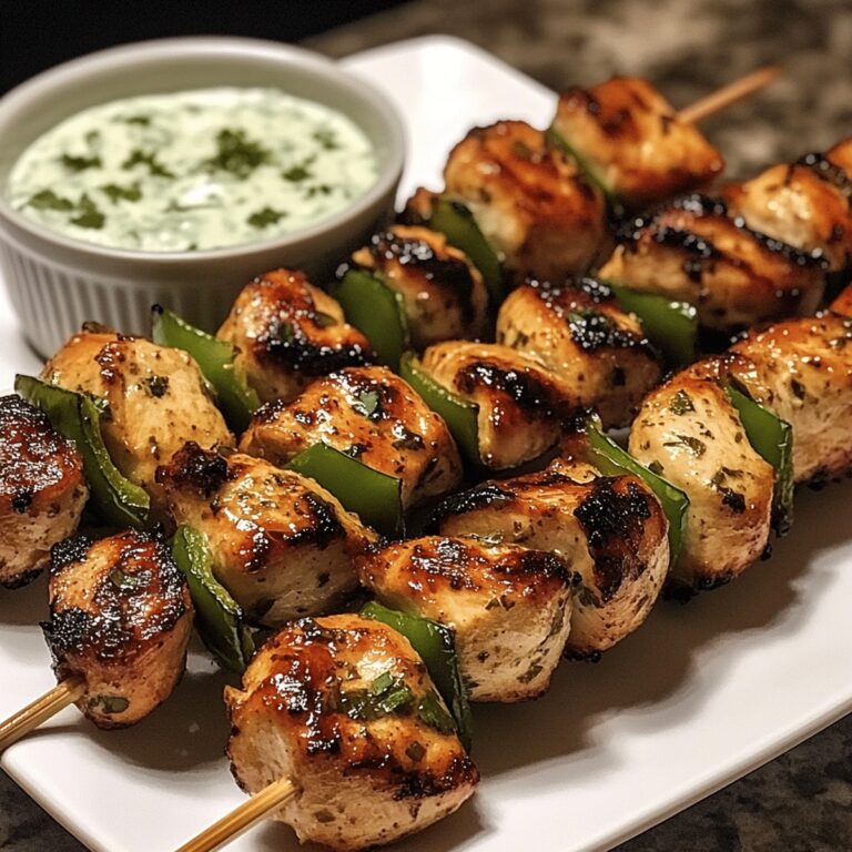Spicy Honey Jalapeno Chicken Skewers With Cilantro Lime Dip Recipe