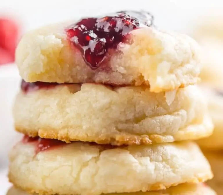 Raspberry Cheesecake Thumbprint Cookies Recipe
