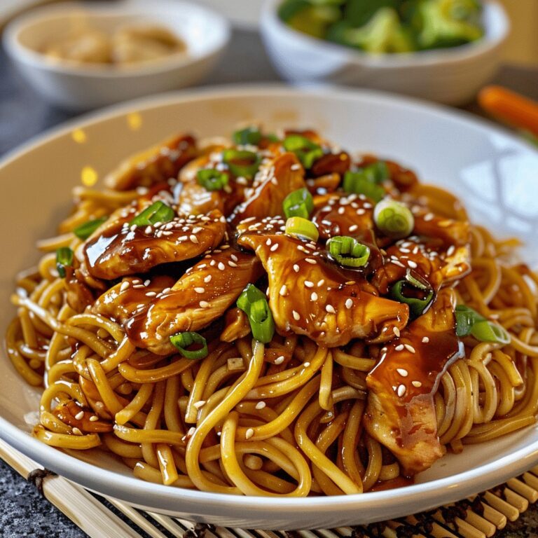 Chicken Teriyaki Noodles Recipe