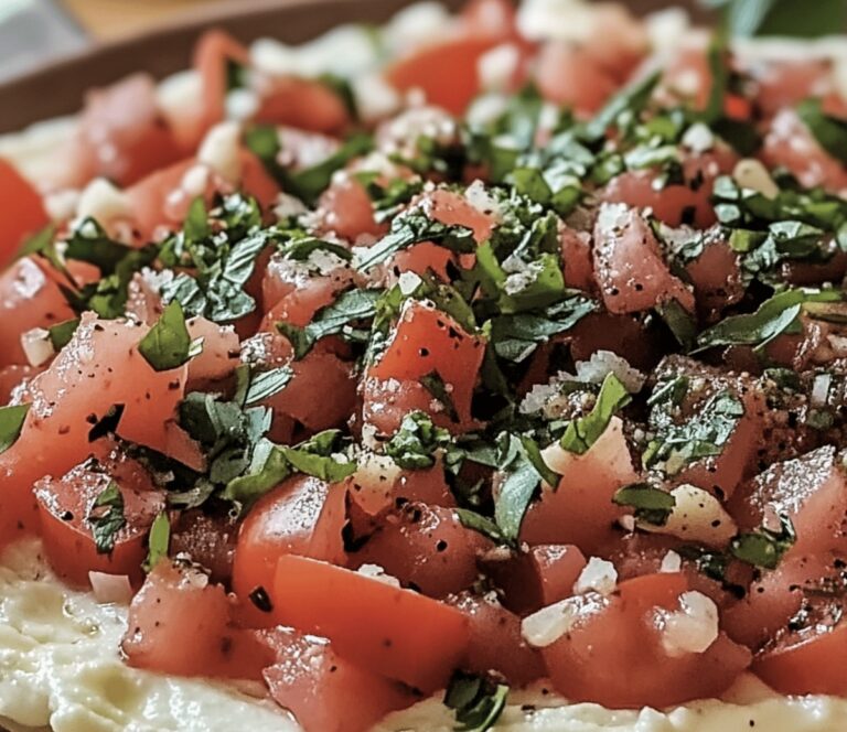 Irresistible Bruschetta Dip Recipe