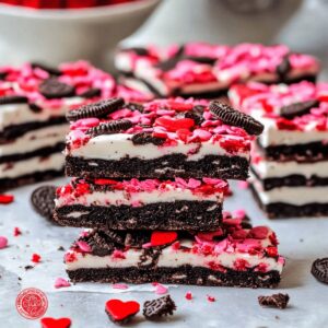 Decadent Valentines Day Oreo Cookie Bark Recipe