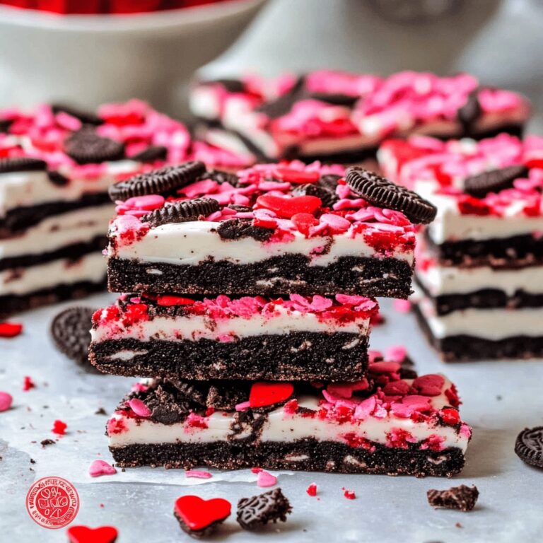 Decadent Valentines Day Oreo Cookie Bark Recipe