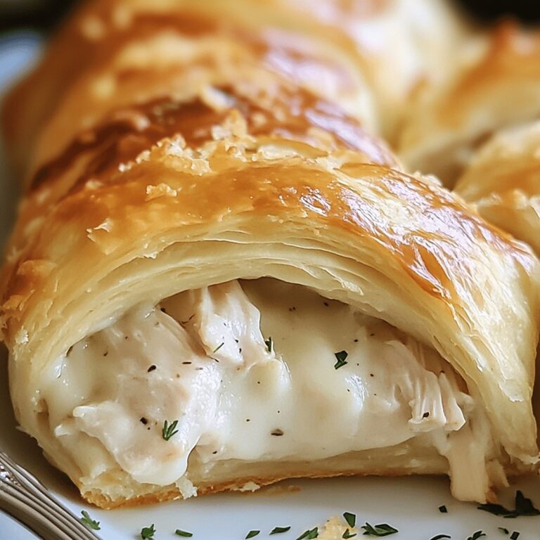 Chicken Stuffed Crescent Rolls Recipe