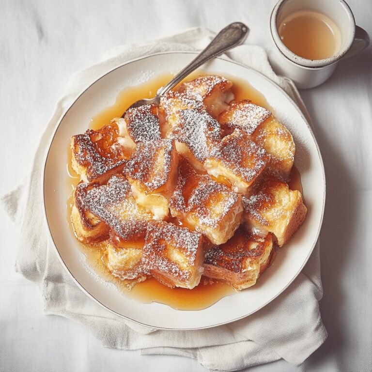 Creme Brulee French Toast With Salted Caramel Recipe