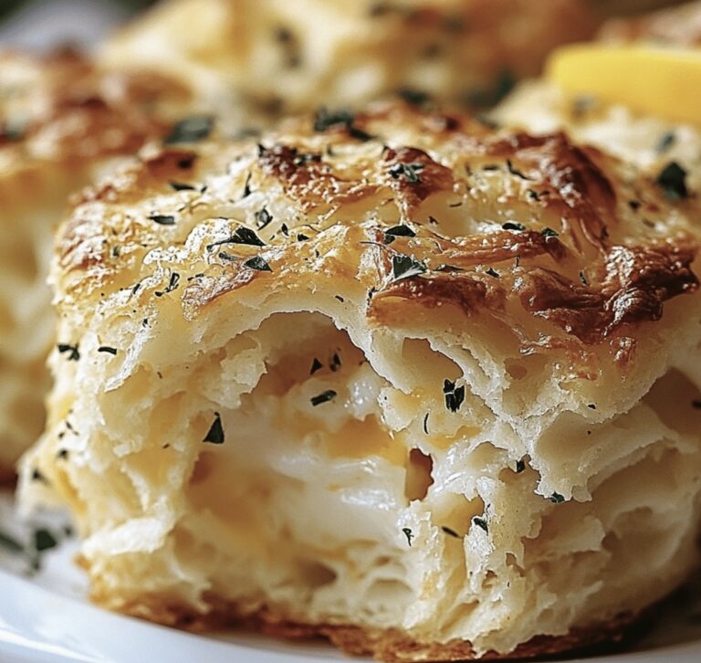 Crab Stuffed Cheddar Bay Biscuits With Lemon Butter Recipe