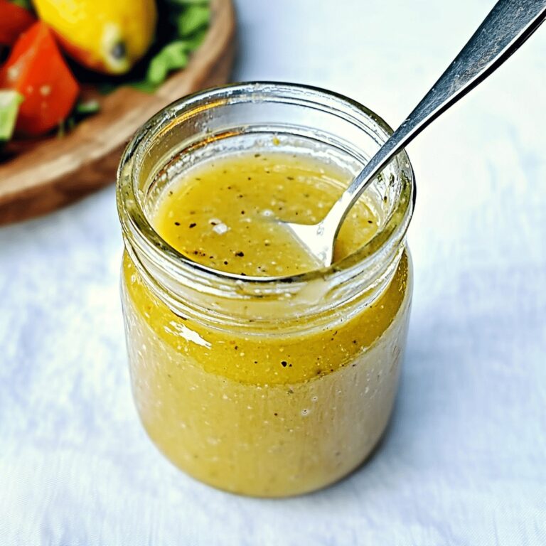 Lemon Vinaigrette Recipe