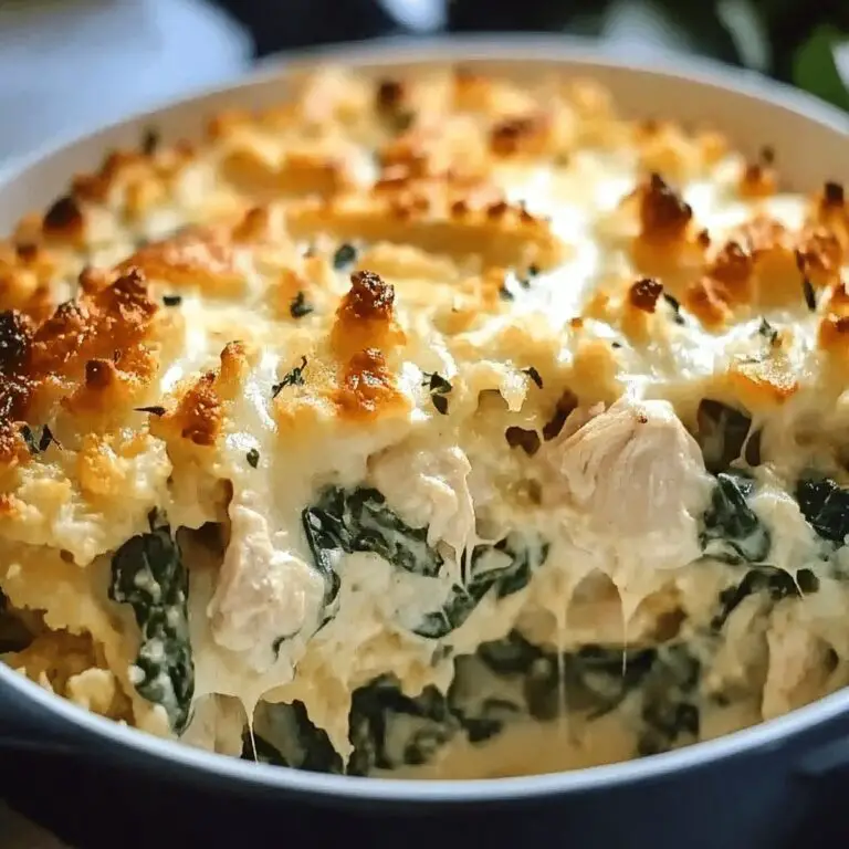 Creamy Chicken And Spinach Casserole Recipe