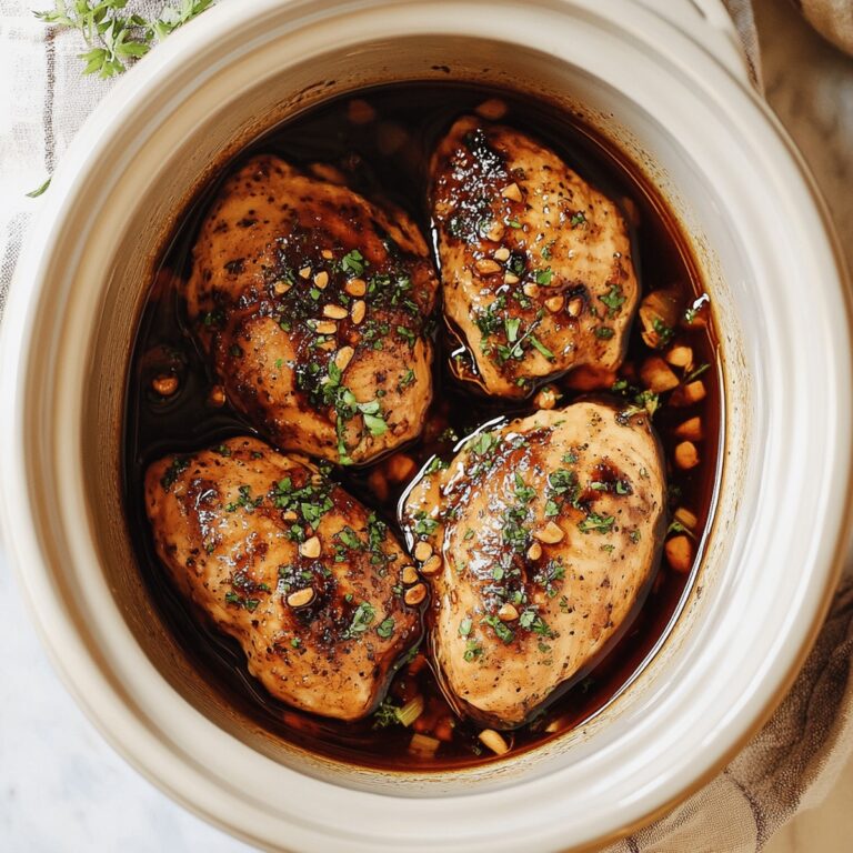Crockpot Honey Garlic Chicken Recipe