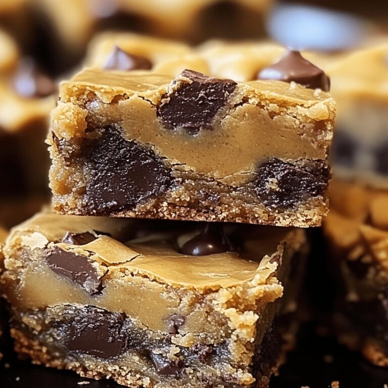 Peanut Butter Cup Gooey Cookie Bars Recipe