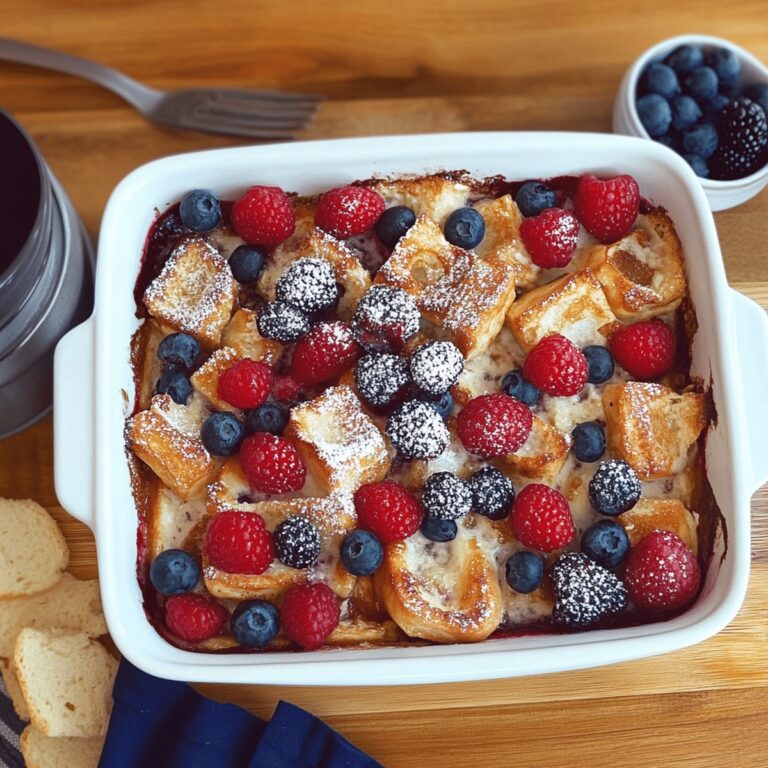 Berry French Toast Casserole Recipe