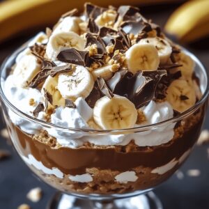 Dreamy Chocolate Banana Pudding Fluff Recipe