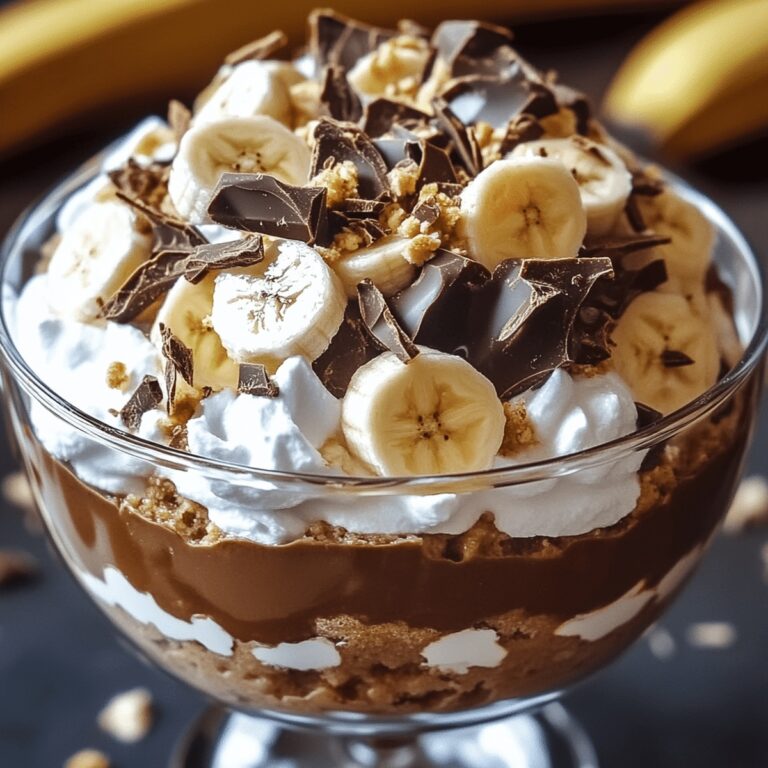 Dreamy Chocolate Banana Pudding Fluff Recipe