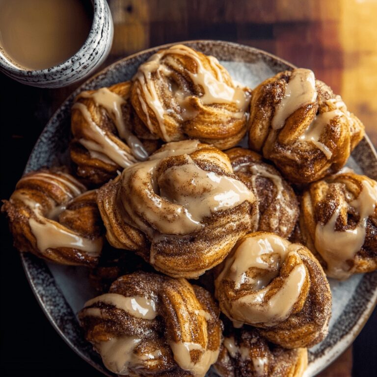 Cinnamon Knots With Coffee Icing Recipe