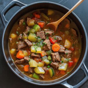Vegetable Beef Soup Recipe