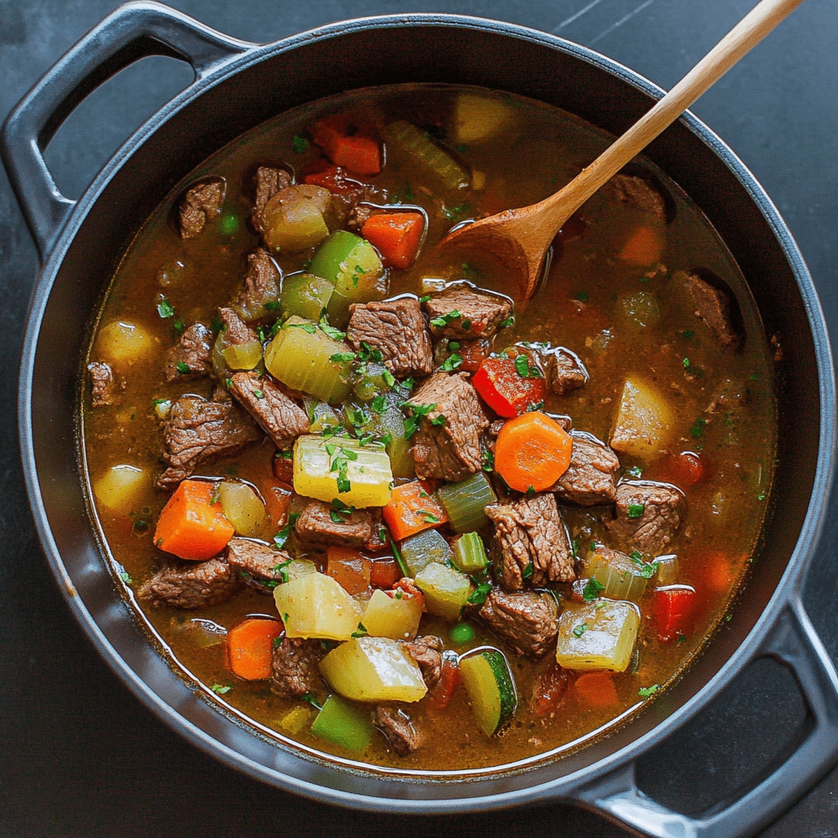 Vegetable Beef Soup Recipe