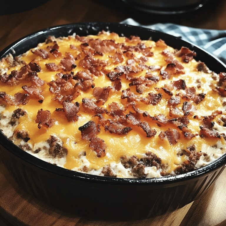 Bourbon Bbq Bacon Cheeseburger Dip Recipe