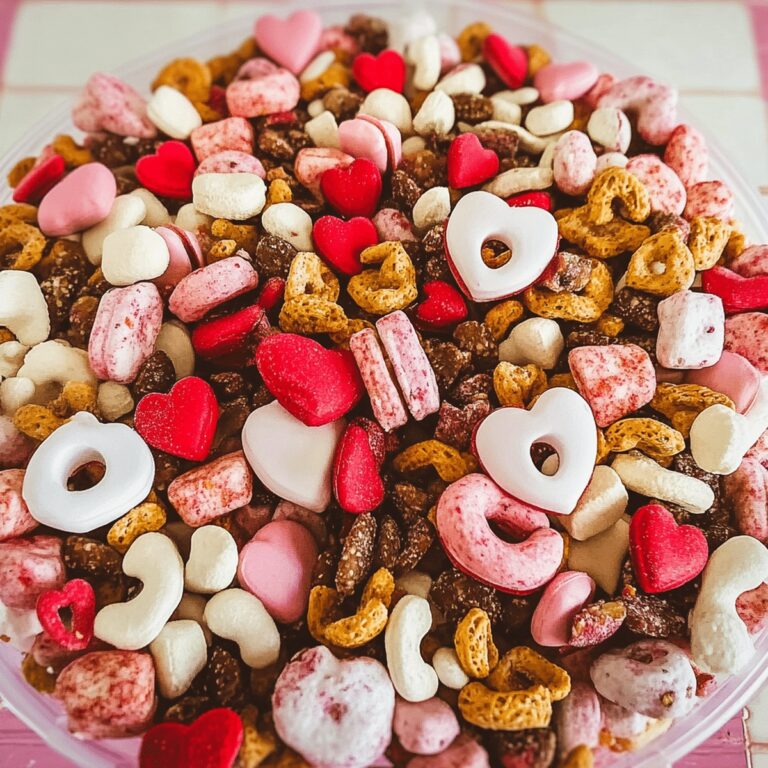 Sweet Cupid Crunch Valentines Day Trail Mix Recipe