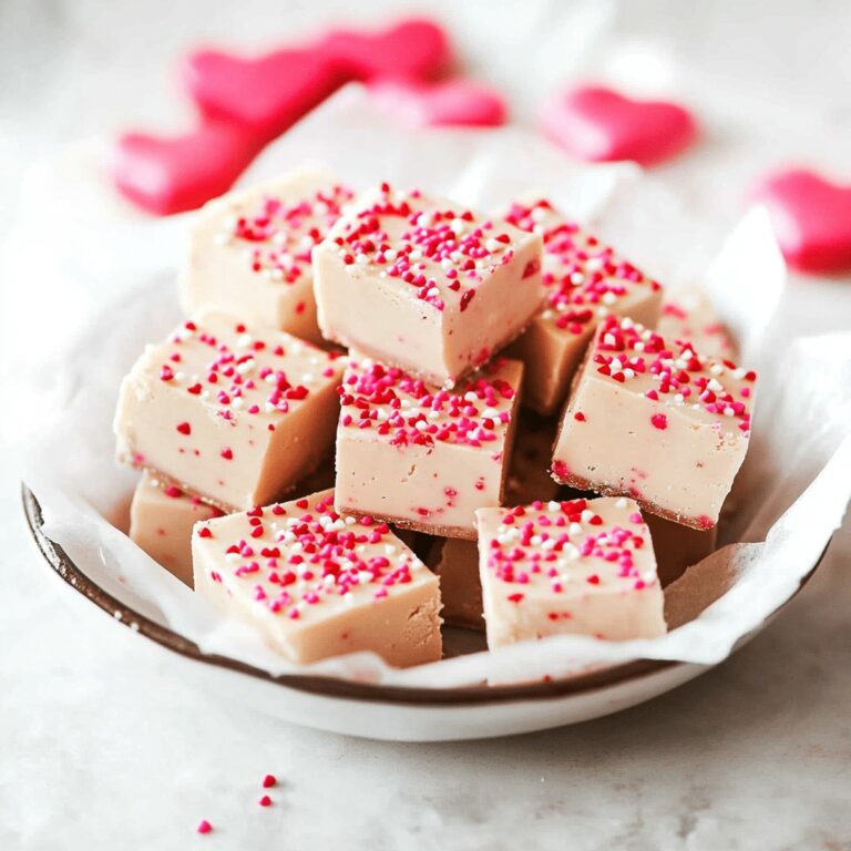 Romantic Valentines Day Fudge Recipe