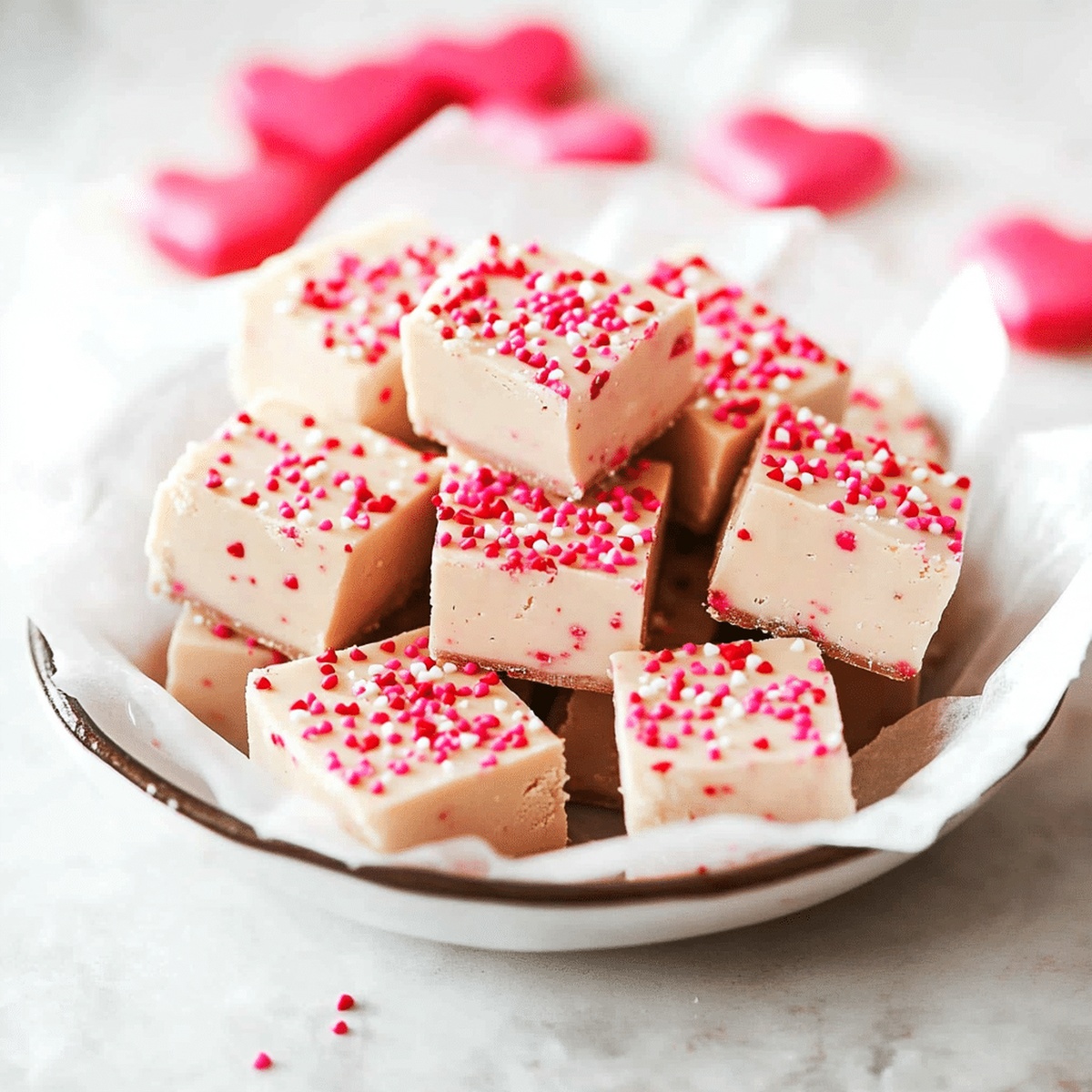 Romantic Valentines Day Fudge Recipe