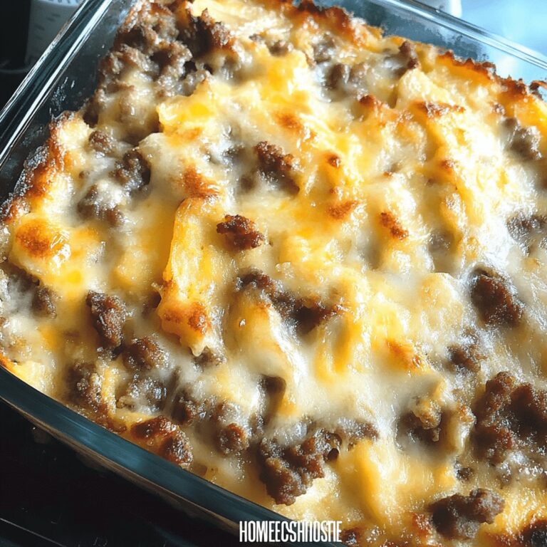 Sausage Hashbrown Breakfast Casserole Recipe