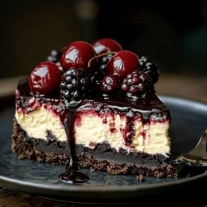 Decadent Black Forest Cheesecake Recipe