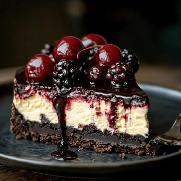 Decadent Black Forest Cheesecake Recipe