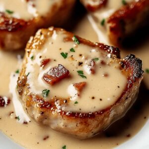 Succulent Bacon Pork Chops Recipe