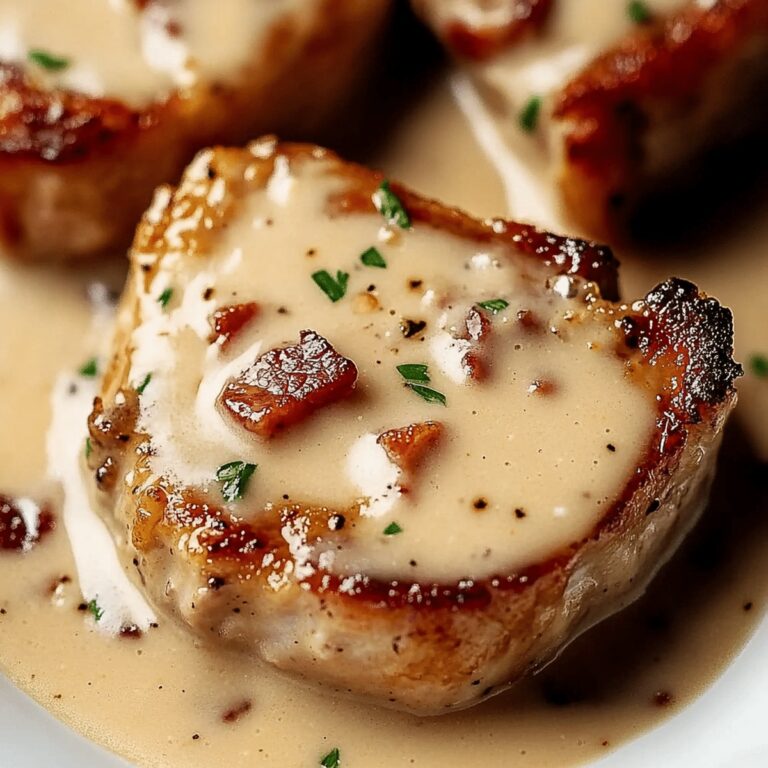 Succulent Bacon Pork Chops Recipe