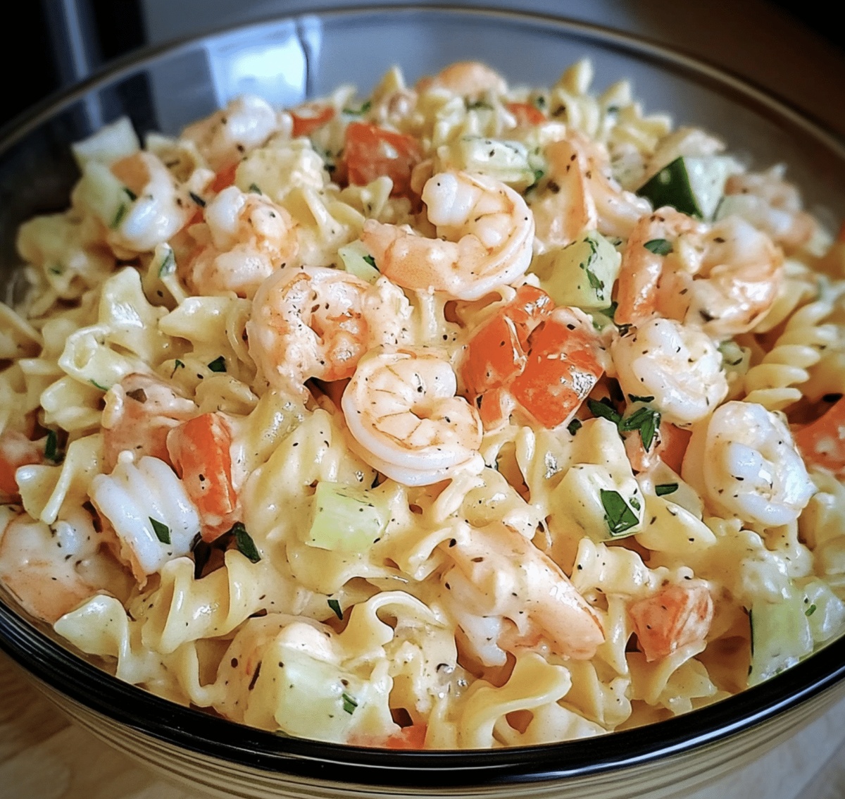Seafood Pasta Salad Recipe