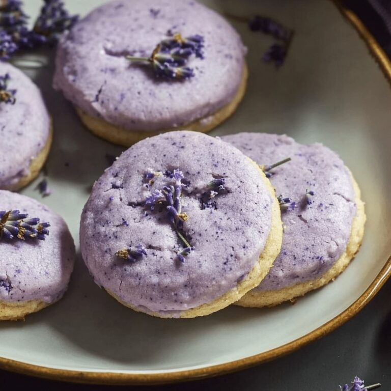 Elegant Lavender Earl Grey Cookies Recipe