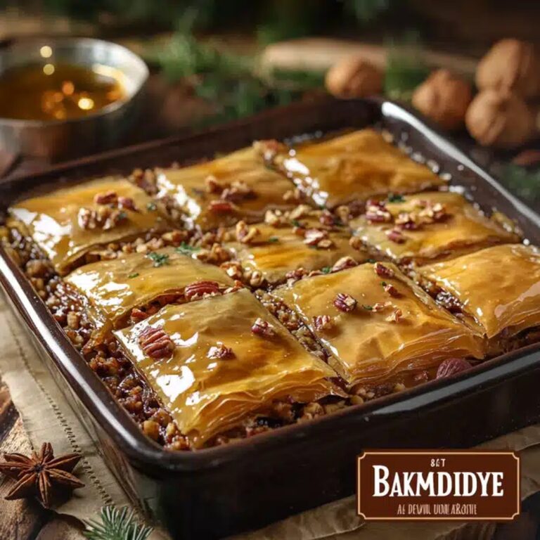 Christmas Baklava Recipe