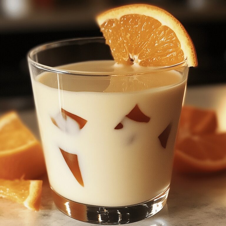 Frosty Orange Creamsicle White Russian Recipe