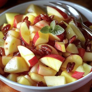 Crunchy & Sweet Apple Salad Recipe
