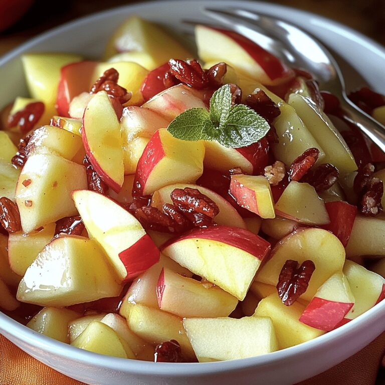 Crunchy & Sweet Apple Salad Recipe