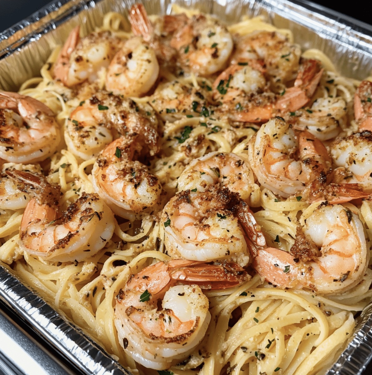 Mouthwatering Shrimp Scampi Linguine Recipe